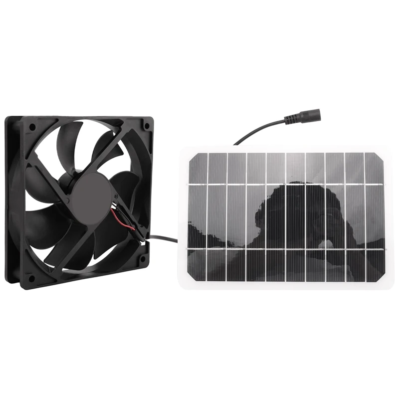 Solar Panel Fan Set 5V 6W Mini Solar Cell DIY Plate Kit Outdoor For Summer Greenhouse Dog Pet Home Ventilation Equipment
Solar Panel Fan Set 5V 6W Mini Solar Cell DIY Plate Kit Outdoor For Summer Greenhouse Dog Pet Home Ventilation Equipment