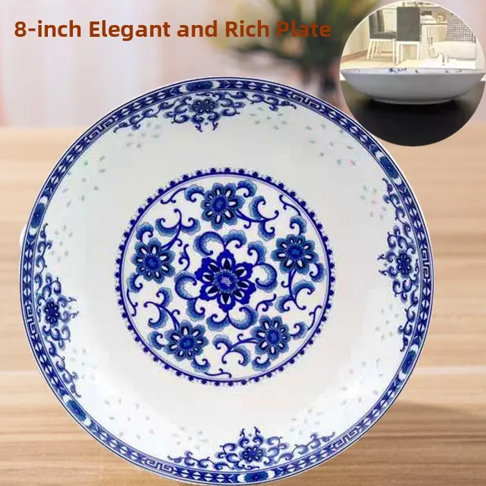 Jingdezhen Porcelain Blue And White Vegetable Di 8 Inch Deep Bowl Bone China Rice Bowl Home Use Chinese Glaze Color 7 Inch ...
Jingdezhen Porcelain Blue And White Vegetable Di 8 Inch Deep Bowl Bone China Rice Bowl Home Use Chinese Glaze Color 7 Inch ...