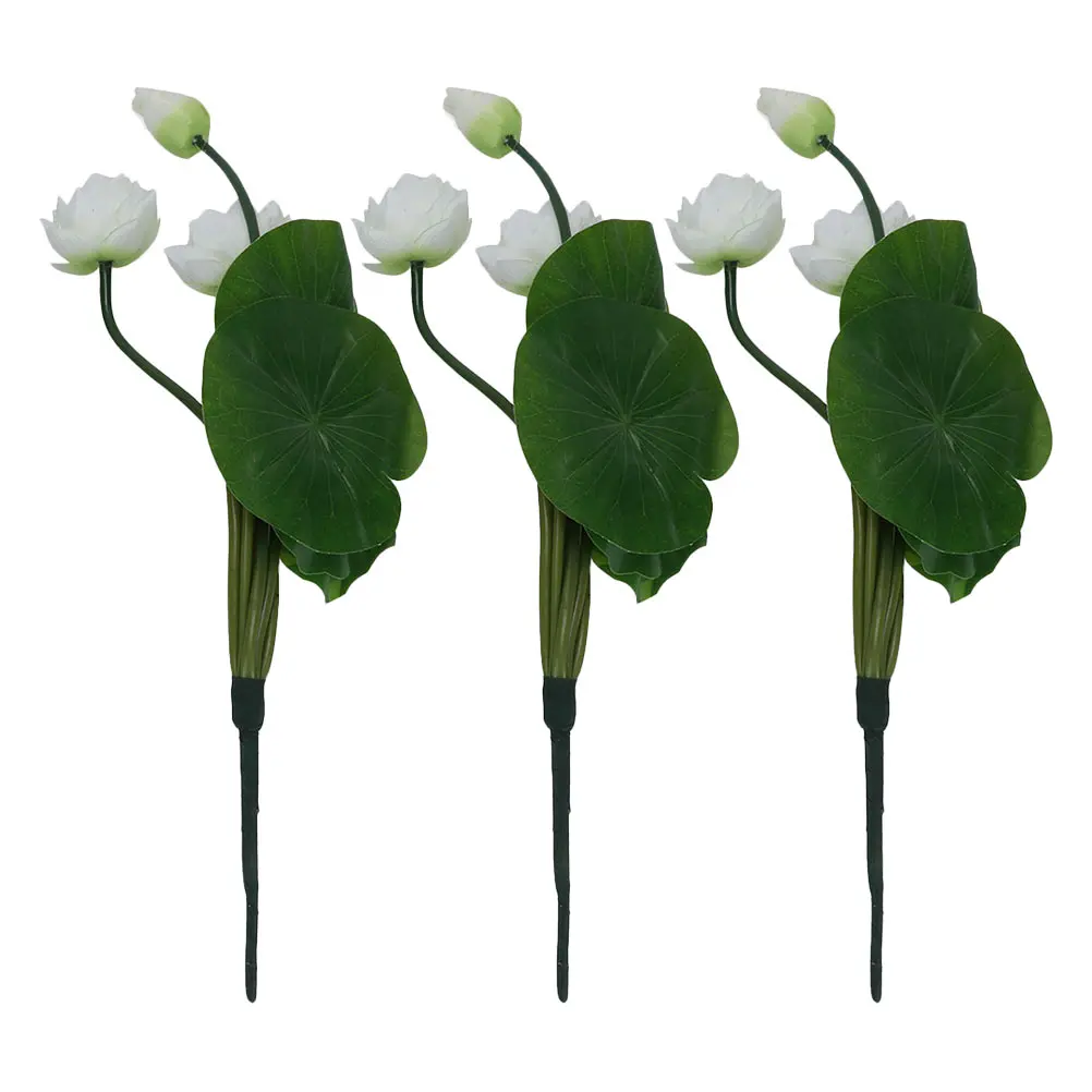 3 Pcs Artificial Lotus Flowers Decorative Home nament Silk Cloth Vase Adornment Safe Non Fading Beautiful Design
3 Pcs Artificial Lotus Flowers Decorative Home nament Silk Cloth Vase Adornment Safe Non Fading Beautiful Design