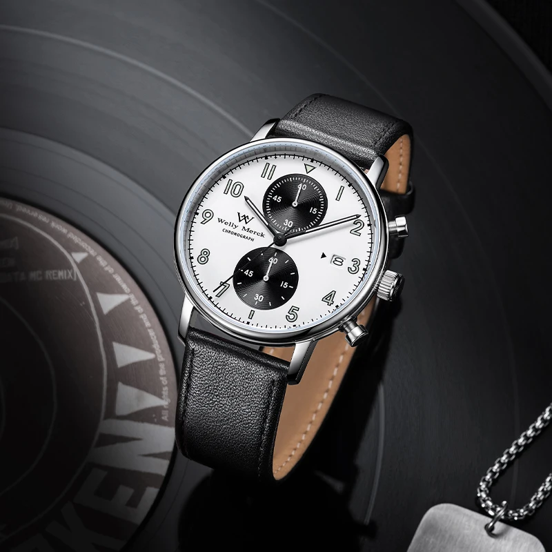 WM Часы Кварцевые часы Многофункциональные светящиеся водонепроницаемые классические повседневные деловые мужские часы Welly Merck Watcher WM063M
WM Часы Кварцевые часы Многофункциональные светящиеся водонепроницаемые классические повседневные деловые мужские часы Welly Merck Watcher WM063M