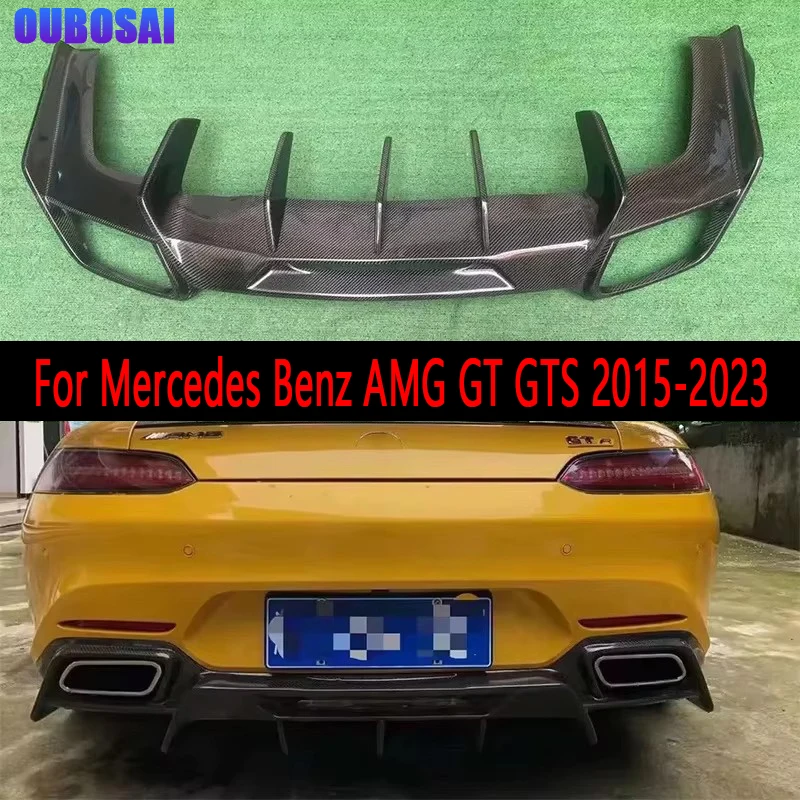 Для Mercedes Benz AMG GT GTS 2015-2023 Диффузор из углеродного волокна Автомобильный задний бампер Диффузор Задние сплиттеры Спойлер Комплект кузова для задней губы
Для Mercedes Benz AMG GT GTS 2015-2023 Диффузор из углеродного волокна Автомобильный задний бампер Диффузор Задние сплиттеры Спойлер Комплект кузова для задней губы