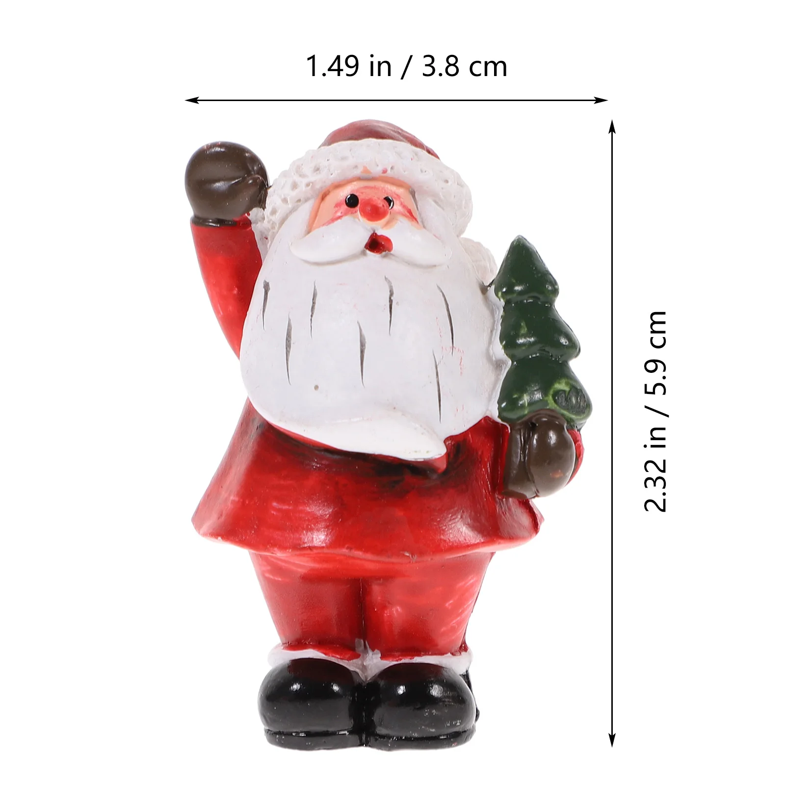 1Pcs Resin Santa Ornament Christmas Miniature Xmas Decoration Resin Craft Ornament for Table Decor Photo Prop Gift
1Pcs Resin Santa Ornament Christmas Miniature Xmas Decoration Resin Craft Ornament for Table Decor Photo Prop Gift