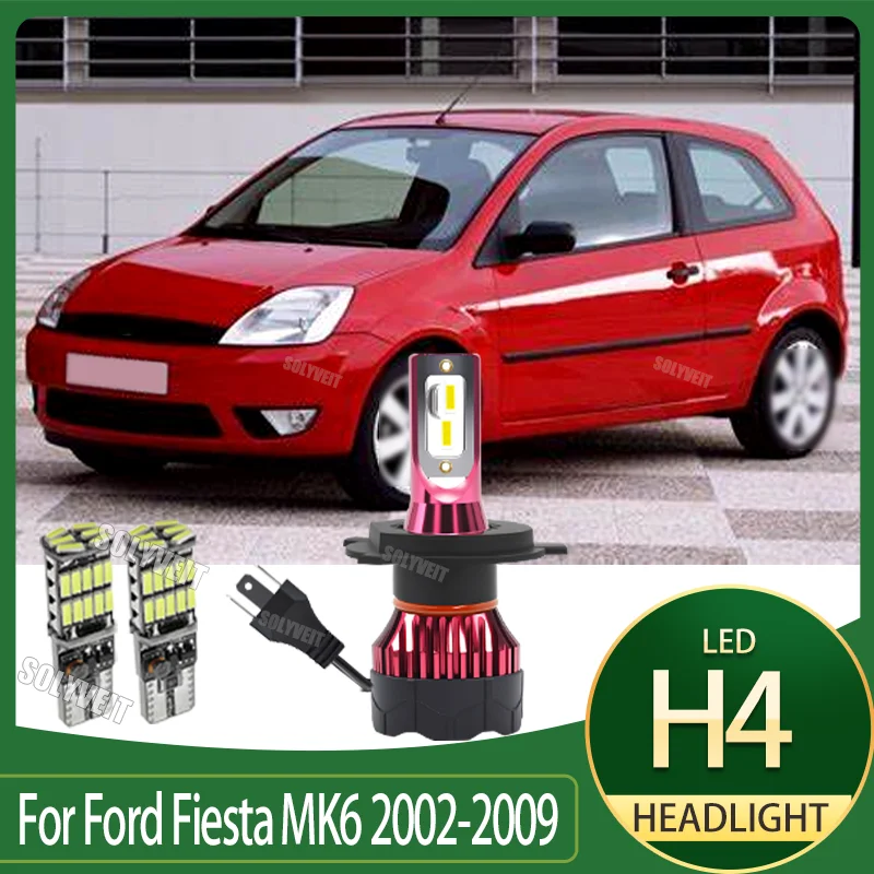Drive as Confidently at Night as You Do by Day 6000k LED H4 Bulb For Ford Fiesta MK6 2002 2003 2004 2005 2006 2007 2008 2009
Drive as Confidently at Night as You Do by Day 6000k LED H4 Bulb For Ford Fiesta MK6 2002 2003 2004 2005 2006 2007 2008 2009