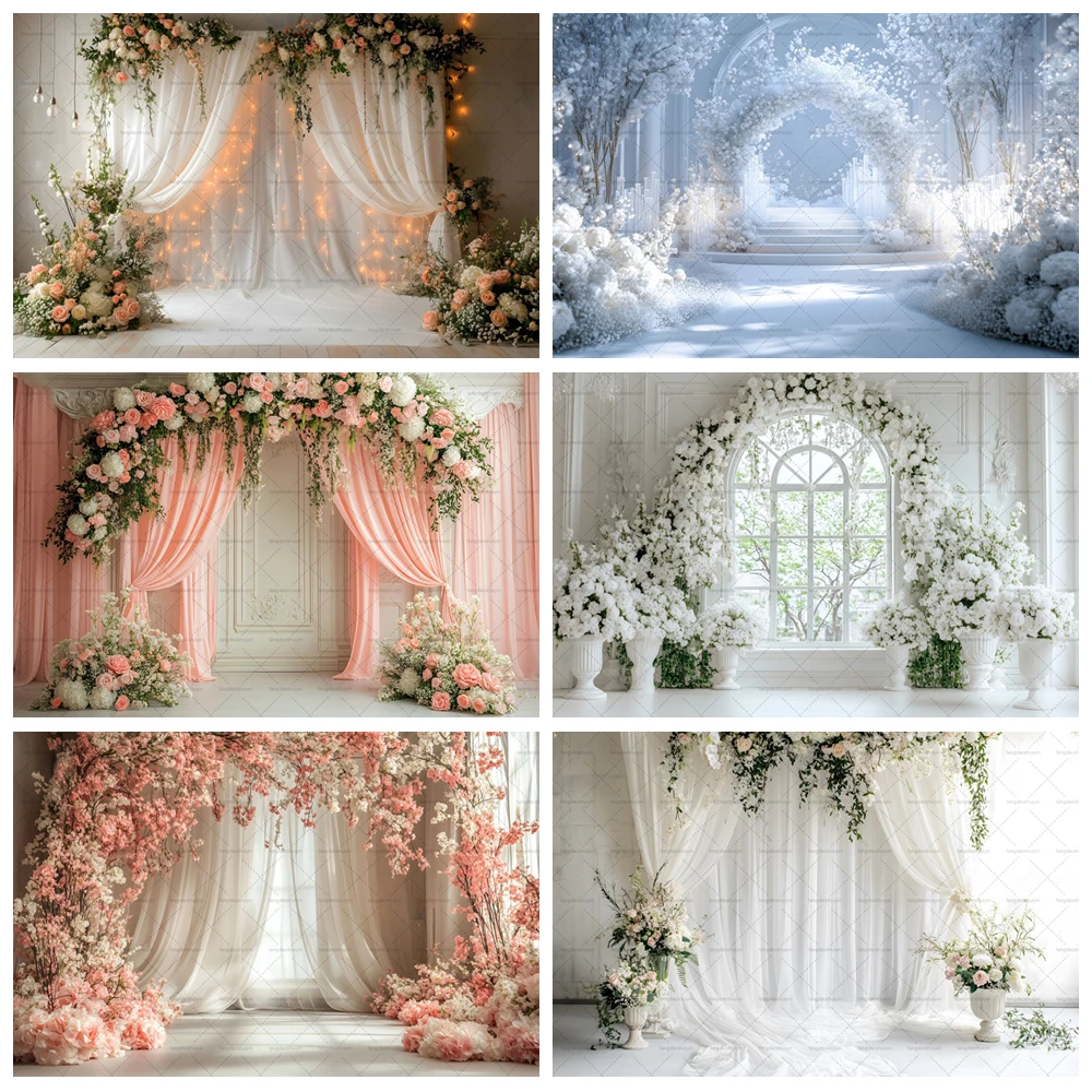 Photography Background Spring White Arch Flowers Adult Maternity Portrait Birthday Party Decor Backdrop Photo Studio
Photography Background Spring White Arch Flowers Adult Maternity Portrait Birthday Party Decor Backdrop Photo Studio