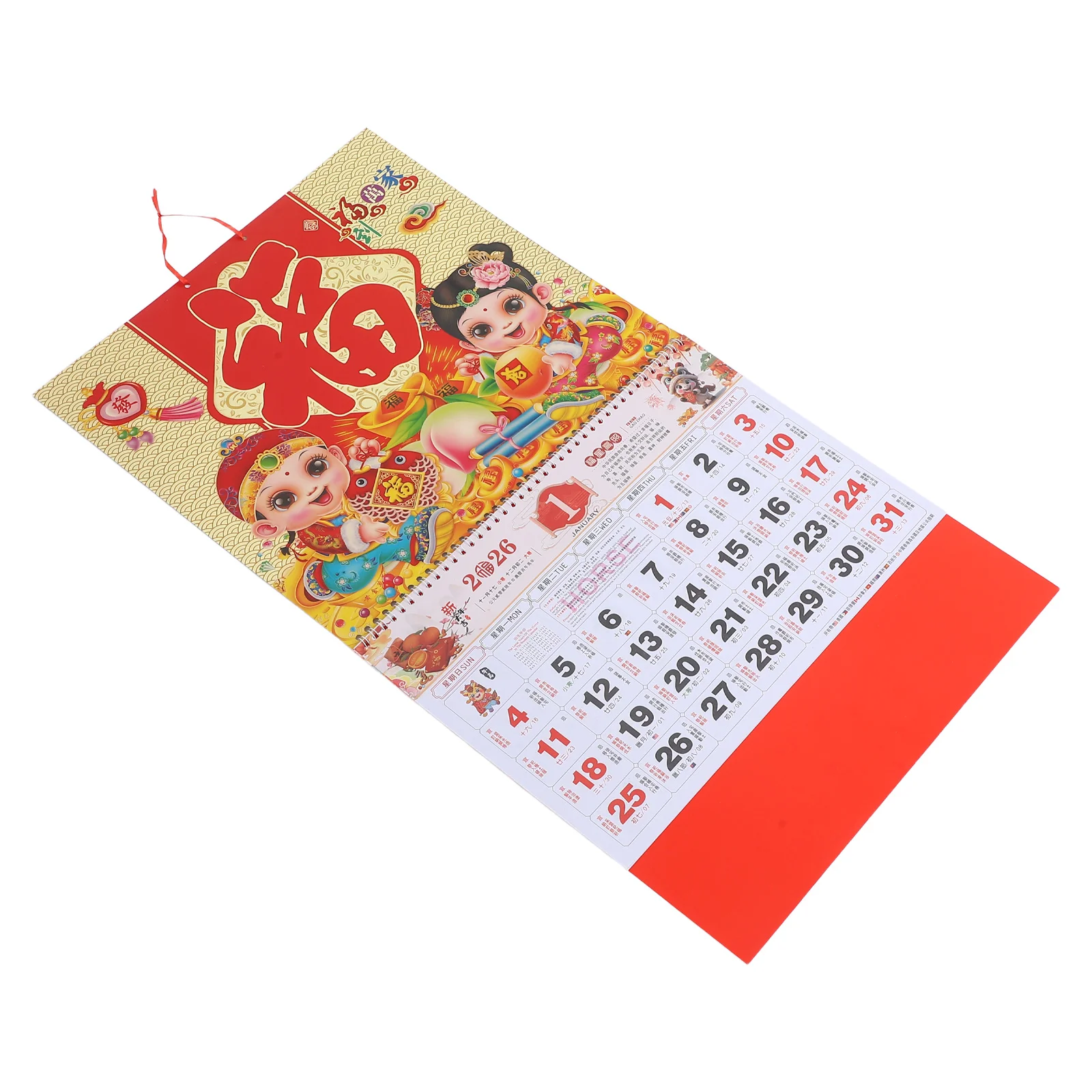Chinese Zodiac Wall Calendar 2026 Horse Lunar Hanging Paper Schedule Daily Feng Shui Home Office Decor Traditional
Chinese Zodiac Wall Calendar 2026 Horse Lunar Hanging Paper Schedule Daily Feng Shui Home Office Decor Traditional