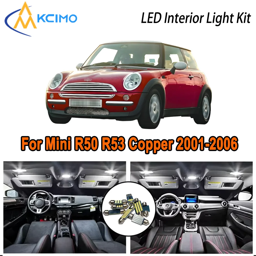 Для Mini R50 R53 Медь 2001-2006 2002 2003 2004 2005 Светодиодный внутренний купол Карта багажника Комплект автомобильных светодиодных ламп Canbus без ошибок
Для Mini R50 R53 Медь 2001-2006 2002 2003 2004 2005 Светодиодный внутренний купол Карта багажника Комплект автомобильных светодиодных ламп Canbus без ошибок