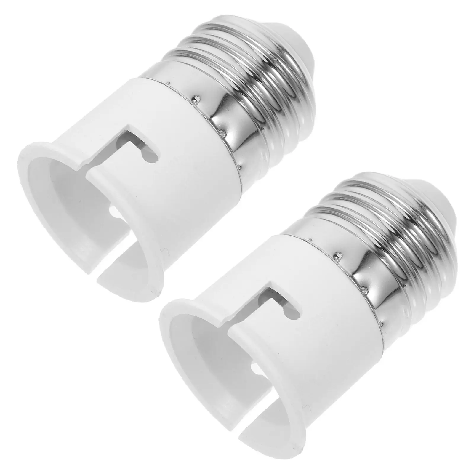 2Pcs E27 to B22 Light Bulb Socket Adapter Converter Lamp Holder Extender for Pendant Chandelier Outdoor Indoor Fixture Easy
2Pcs E27 to B22 Light Bulb Socket Adapter Converter Lamp Holder Extender for Pendant Chandelier Outdoor Indoor Fixture Easy