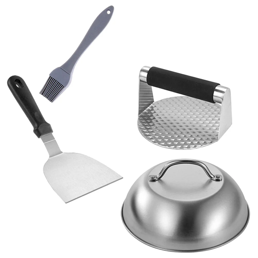 Squeezer Handles Meat Tenderizer Tool Stainless Steel Sandwich Press Metal Burger
Squeezer Handles Meat Tenderizer Tool Stainless Steel Sandwich Press Metal Burger