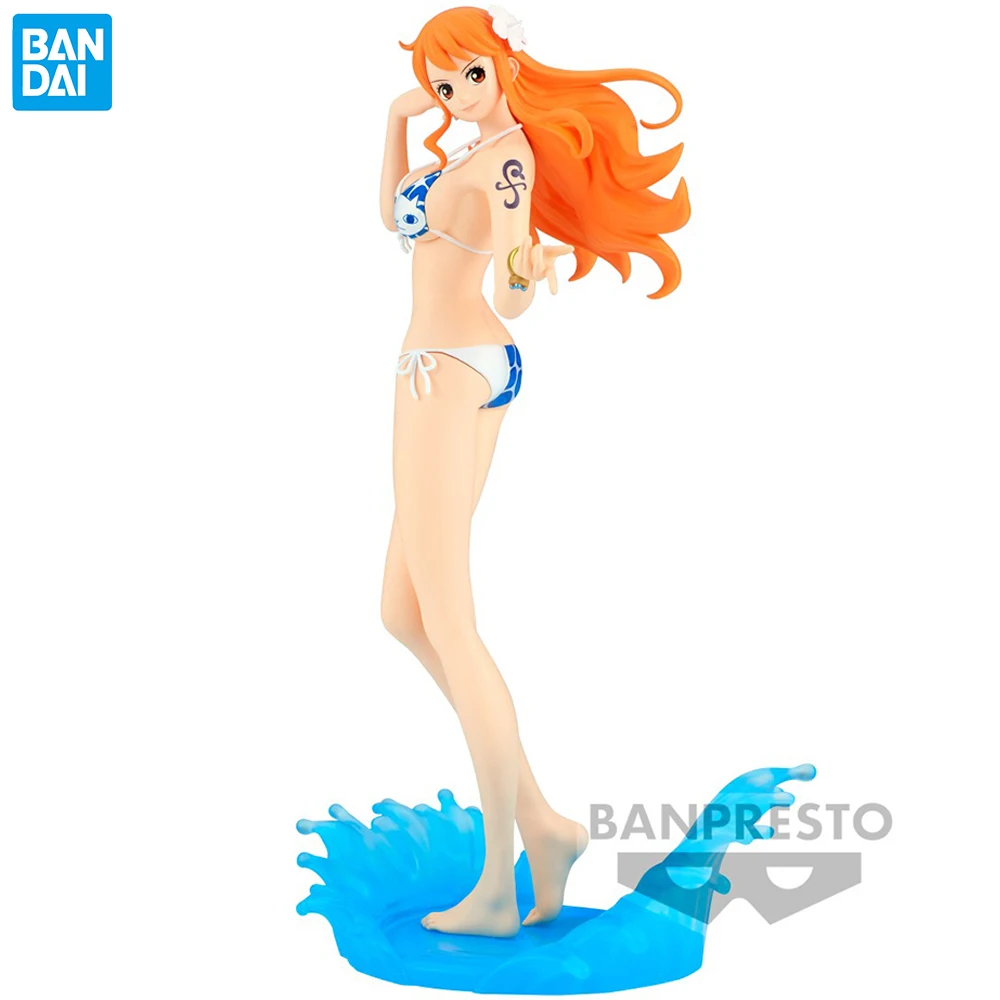 Оригинальная фигурка bansoon One Piece Glitter & Glamours Nami (брызговый стиль) 230 мм, прекрасная модель аниме, игрушки с орнаментом
Оригинальная фигурка bansoon One Piece Glitter & Glamours Nami (брызговый стиль) 230 мм, прекрасная модель аниме, игрушки с орнаментом