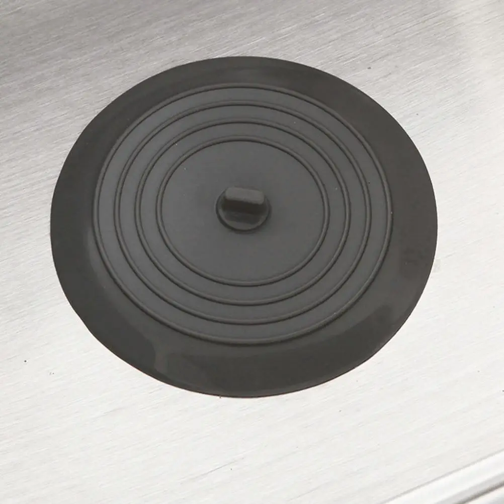 Round Drain Plug Black Durable Kitchen Bathroom Floor Drain Stopper Strong Adsorption Deodorizer Easy Install Remove
Round Drain Plug Black Durable Kitchen Bathroom Floor Drain Stopper Strong Adsorption Deodorizer Easy Install Remove