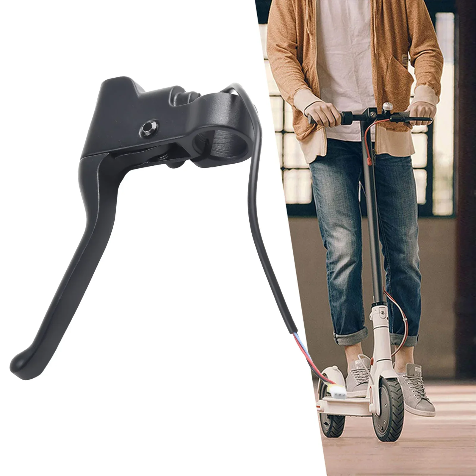 Comfortable To Grip High Quality High Strength Brake Lever Braking Lever Aluminum Alloy Brake Handle Electric Scooter
Comfortable To Grip High Quality High Strength Brake Lever Braking Lever Aluminum Alloy Brake Handle Electric Scooter