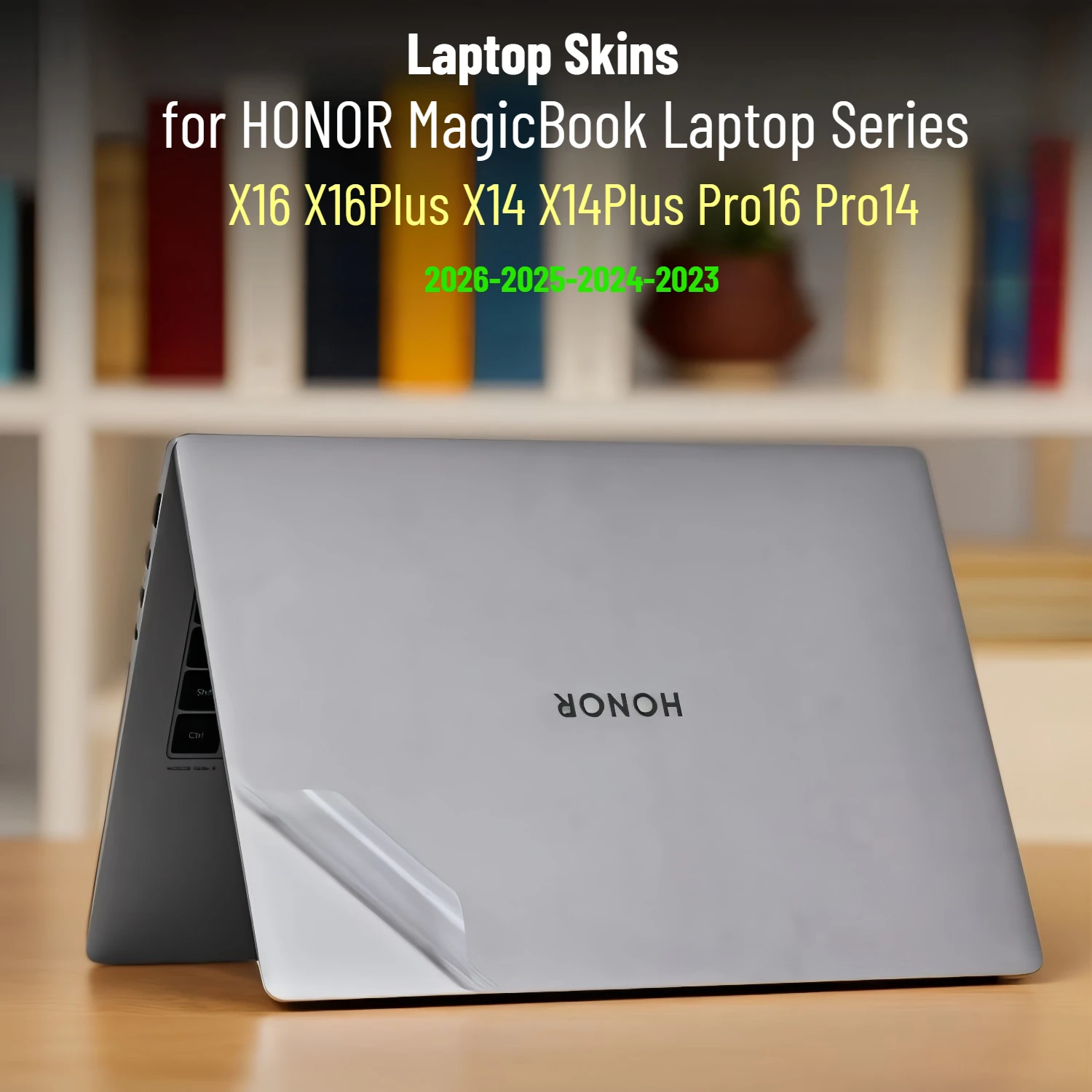Laptop Skin for 2026-2023 Honor MagicBook X16 X16Plus X14 X14Plus Serie Soft PVC Shatterproof Laptop Protector Film Easy Install
Laptop Skin for 2026-2023 Honor MagicBook X16 X16Plus X14 X14Plus Serie Soft PVC Shatterproof Laptop Protector Film Easy Install