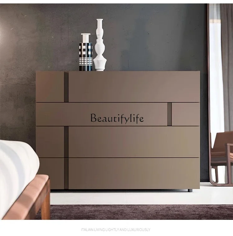 ls 04Italian minimalist paint chest cabinet living room bedroom bedside storage drawer storage cabinet
ls 04Italian minimalist paint chest cabinet living room bedroom bedside storage drawer storage cabinet
