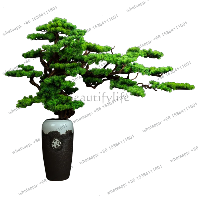 Chinese simulated welcome pine floor ornament decorative bonsai plants
Chinese simulated welcome pine floor ornament decorative bonsai plants
