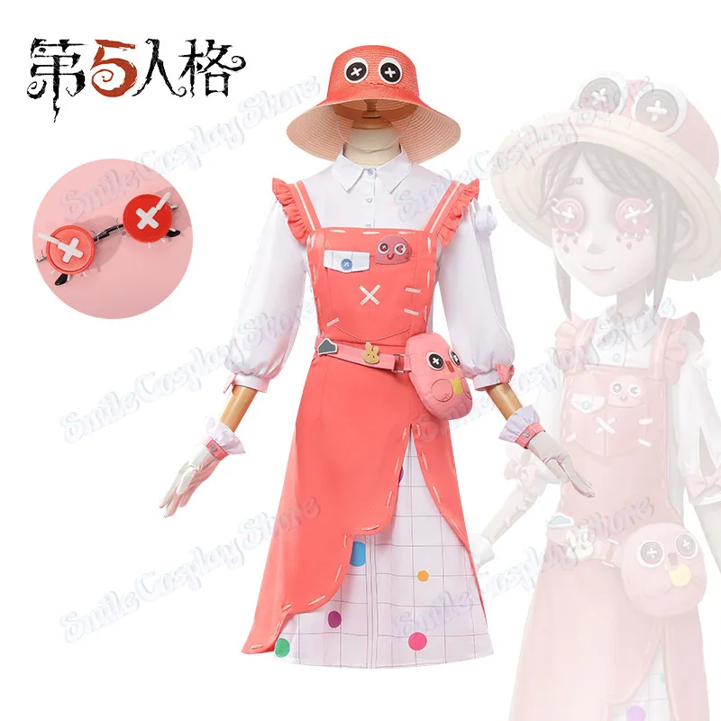 Game Identity ⅤEmma Woods Gardener Cosplay Costume New Skin Pink Apron Maid Lolita Dress Wig Woman Cute Halloween Party Suit
Game Identity ⅤEmma Woods Gardener Cosplay Costume New Skin Pink Apron Maid Lolita Dress Wig Woman Cute Halloween Party Suit
