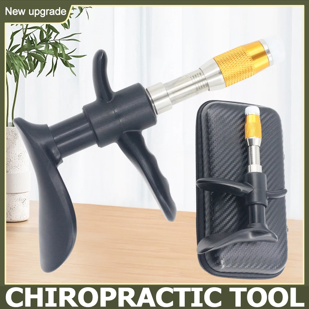 Chiropractic Adjusting Tool Manual Therapy Spine Pain Correction Tools Gun For Body Relax Spinal Adjustment Body Muscle Massager
Chiropractic Adjusting Tool Manual Therapy Spine Pain Correction Tools Gun For Body Relax Spinal Adjustment Body Muscle Massager