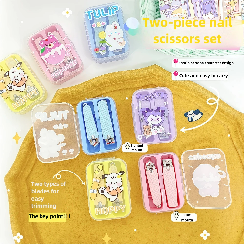 Sanrio Kuromi мультфильм мини-размер портативная дорожная машинка для стрижки ногтей с угловым лезвием для девочек милый дизайн ногтей маникюр педикюр CareSet
Sanrio Kuromi мультфильм мини-размер портативная дорожная машинка для стрижки ногтей с угловым лезвием для девочек милый дизайн ногтей маникюр педикюр CareSet