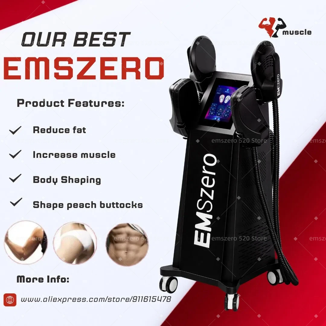 HOT EMSzero EMS Body Slimming Sculpting in Sculpt Machine 200HZ Weight Lose Electromagnetic Muscle Fat Removal With 4 Handle
HOT EMSzero EMS Body Slimming Sculpting in Sculpt Machine 200HZ Weight Lose Electromagnetic Muscle Fat Removal With 4 Handle