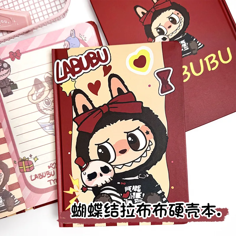 Bowknot Labubu Color Page Notebook Hard-Shell Notebook Full Color Painting Diary Horizontal Line Book
Bowknot Labubu Color Page Notebook Hard-Shell Notebook Full Color Painting Diary Horizontal Line Book