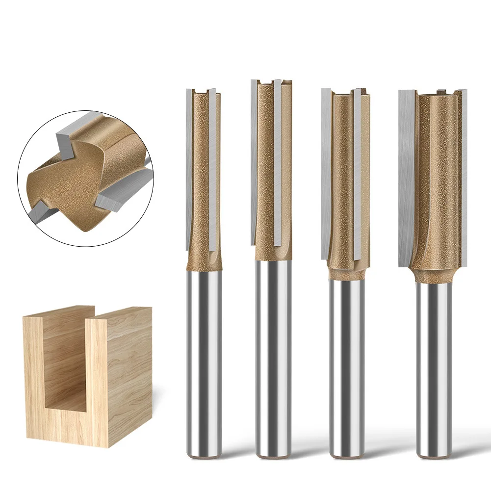 1PC 1/4" 6MM Shank Milling Cutter Wood Carving Three-Edge Woodworking Milling Cutter Groove Milling Router Bit Slot Mill Cutter
1PC 1/4" 6MM Shank Milling Cutter Wood Carving Three-Edge Woodworking Milling Cutter Groove Milling Router Bit Slot Mill Cutter