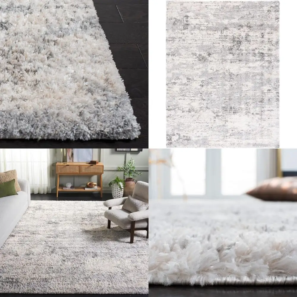X-Large Ivory & Beige Area Rug - 11' x 15', Non-Shedding, Easy Care, 1.2-inch Thick for High Traffic Living & Bedroom Areas
X-Large Ivory & Beige Area Rug - 11' x 15', Non-Shedding, Easy Care, 1.2-inch Thick for High Traffic Living & Bedroom Areas