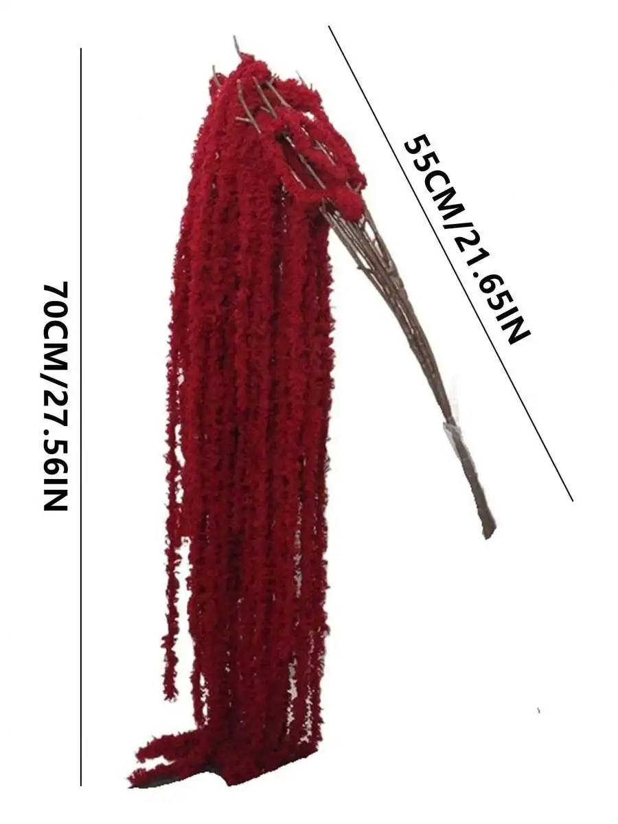 Burgundy Faux Amaranth Waterfall Flower Pendant For Wedding Backdrop Hotel Decor DIY Floral Arrangement
Burgundy Faux Amaranth Waterfall Flower Pendant For Wedding Backdrop Hotel Decor DIY Floral Arrangement
