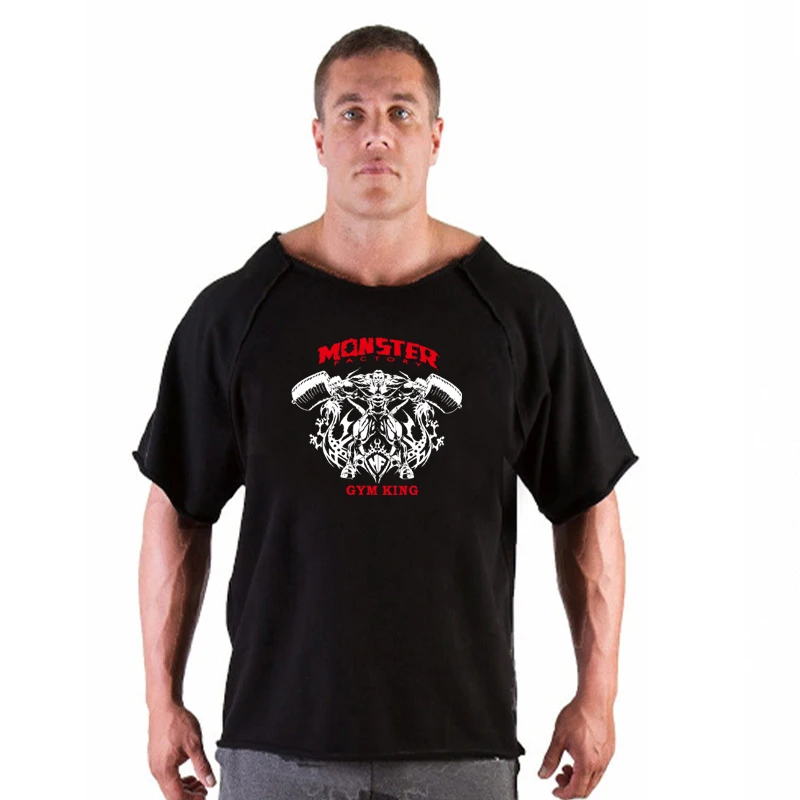 Fitness Male Loose Bodybuilding Tops Clothing Cotton Gym Casual Fashion Men Tees Bodybuilding Breathable Jogging Oversized Men's
Fitness Male Loose Bodybuilding Tops Clothing Cotton Gym Casual Fashion Men Tees Bodybuilding Breathable Jogging Oversized Men's
