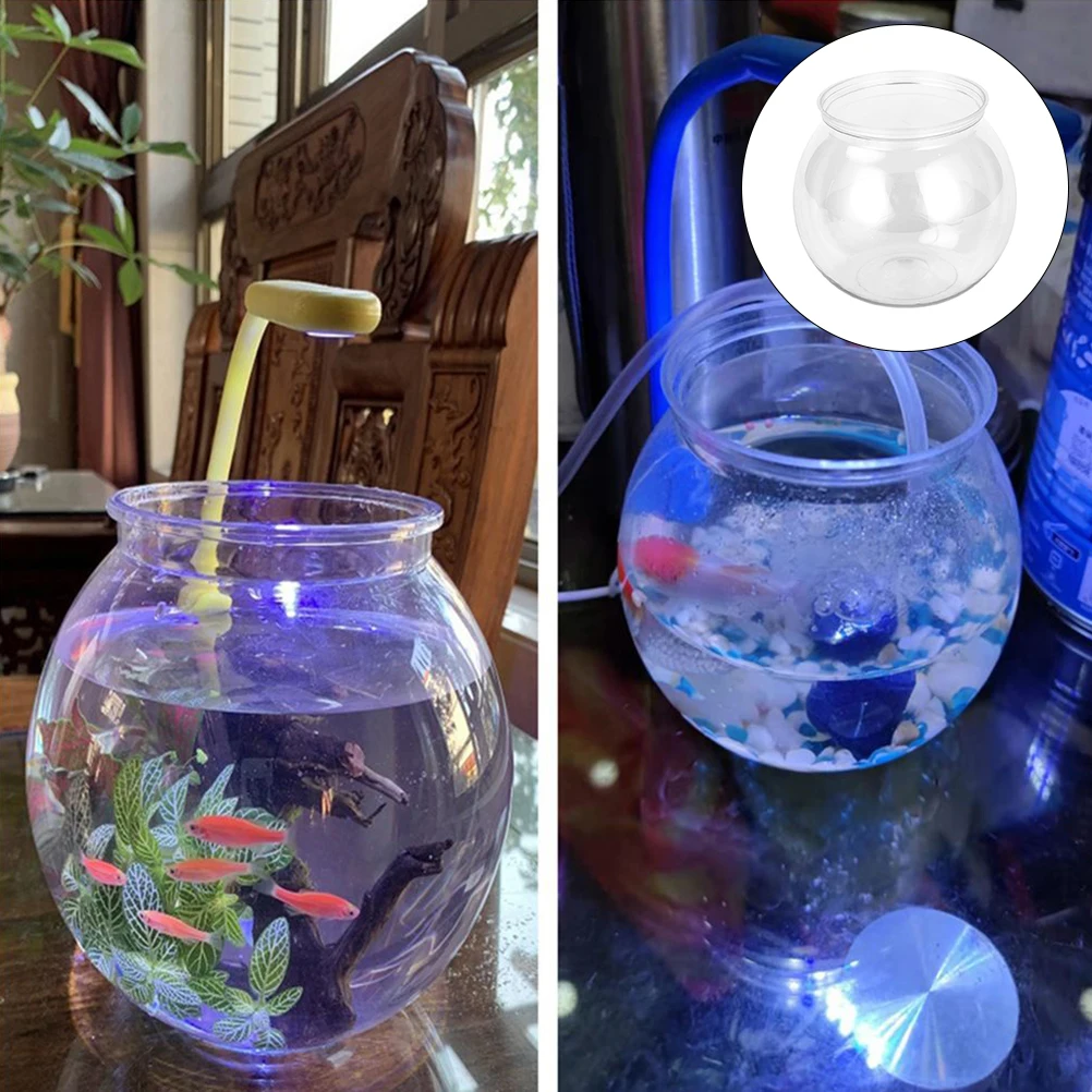 2 Pcs Super White Fish Tank Clear Plastic Aquarium Bowl Mini Round Tanks for Breeding Easy Clean Decor Household for Fish
2 Pcs Super White Fish Tank Clear Plastic Aquarium Bowl Mini Round Tanks for Breeding Easy Clean Decor Household for Fish