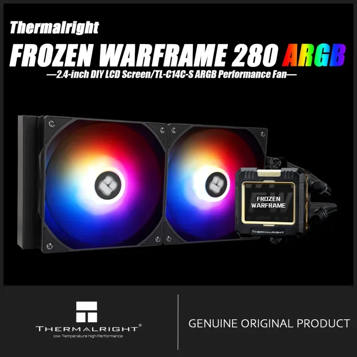 Thermalright FROZEN WARFRAME 280 ARGB ЧЕРНО-БЕЛЫЙ ОХЛАЖДАЮЩИЙ ЦП 2,4-дюймовый ЖК-экран «сделай сам» TL-C14C-S ARGB Performance Fan
Thermalright FROZEN WARFRAME 280 ARGB ЧЕРНО-БЕЛЫЙ ОХЛАЖДАЮЩИЙ ЦП 2,4-дюймовый ЖК-экран «сделай сам» TL-C14C-S ARGB Performance Fan