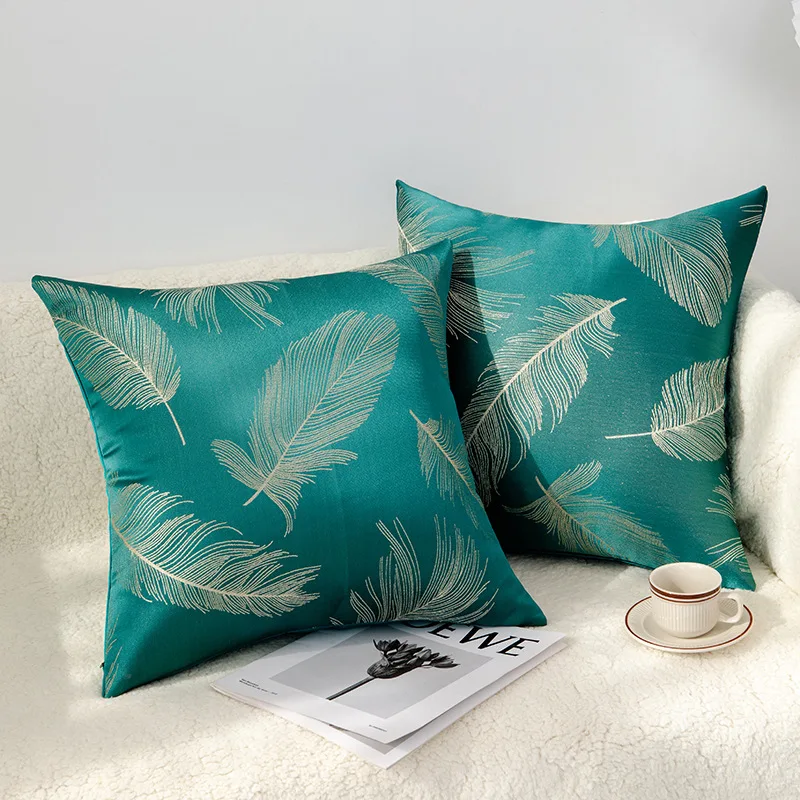 2 Piece Feather Jacquard Cushion Cover Luxury High Precision Pillow Covers Decorative Modern 45x45cm Home Bed Sofa Pillow Case
2 Piece Feather Jacquard Cushion Cover Luxury High Precision Pillow Covers Decorative Modern 45x45cm Home Bed Sofa Pillow Case