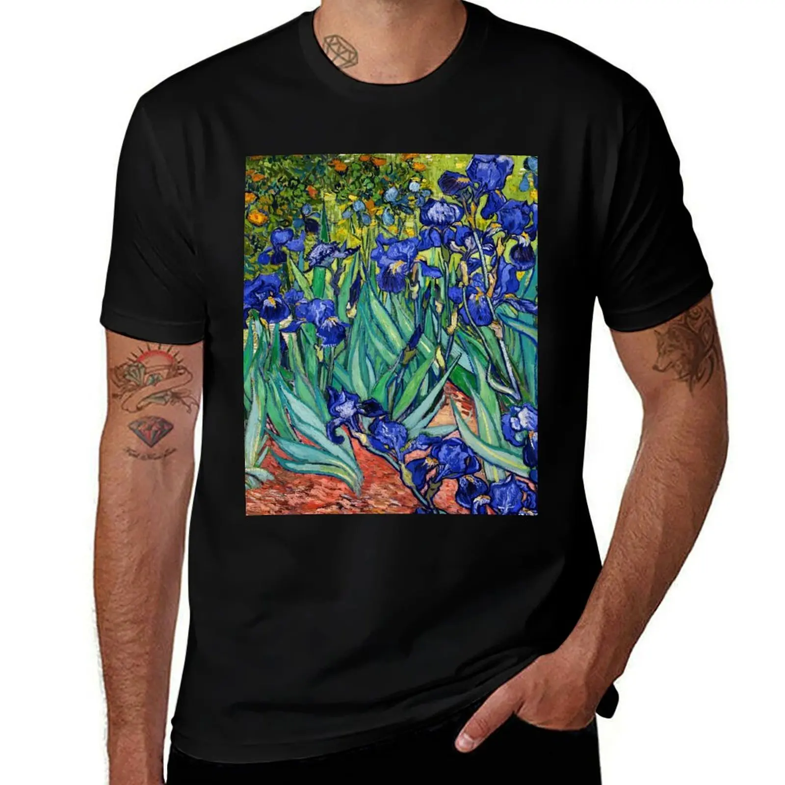 Irises by Vincent van Gogh T-Shirt T-shirts man funny costumes designer t shirt men
Irises by Vincent van Gogh T-Shirt T-shirts man funny costumes designer t shirt men