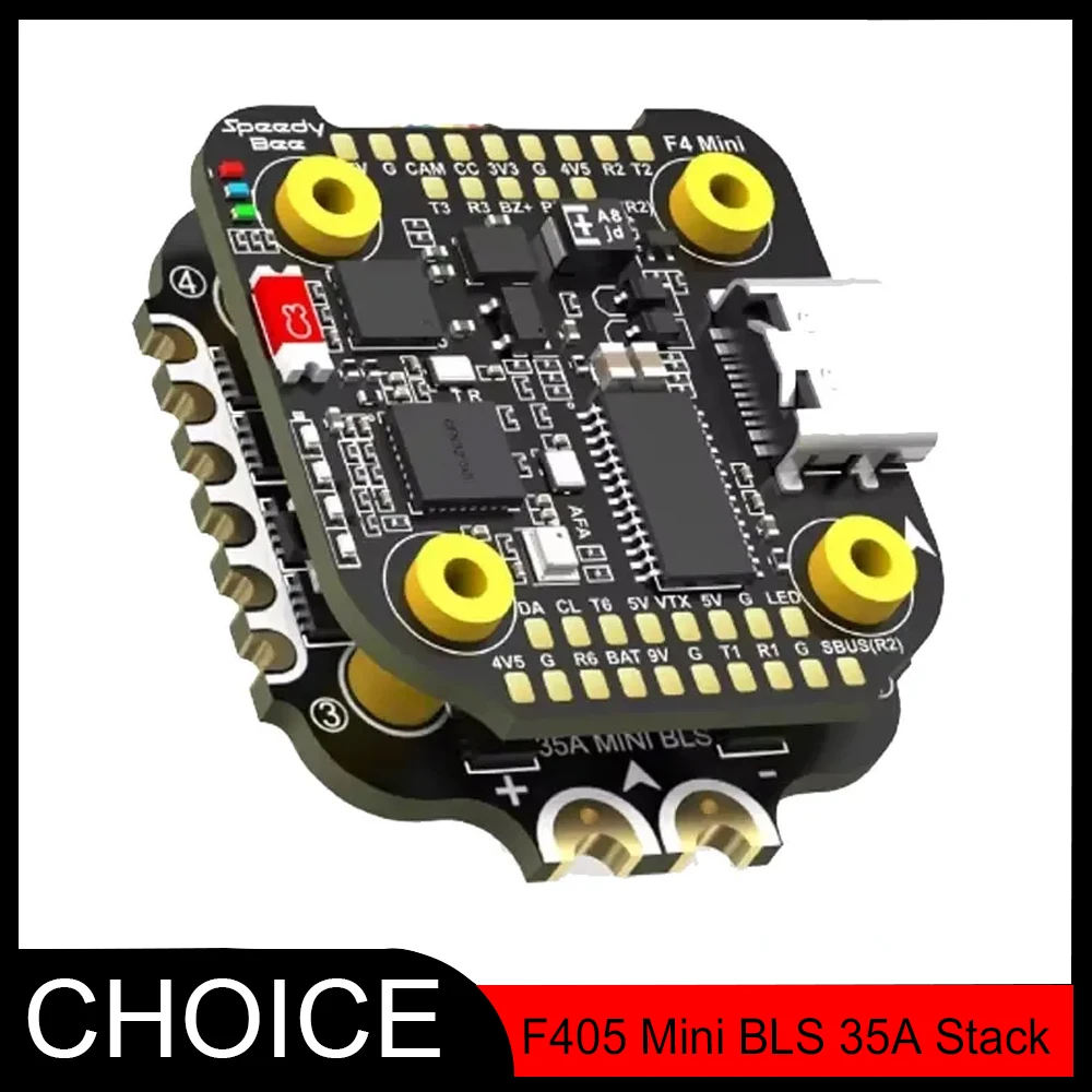 Контроллер полета SpeedyBee F405 Mini BLS 35A 20x20 Stack F405 35A BLHELI_S 4in1 ESC 3-6S LIPO для FPV дронов для фристайла
Контроллер полета SpeedyBee F405 Mini BLS 35A 20x20 Stack F405 35A BLHELI_S 4in1 ESC 3-6S LIPO для FPV дронов для фристайла