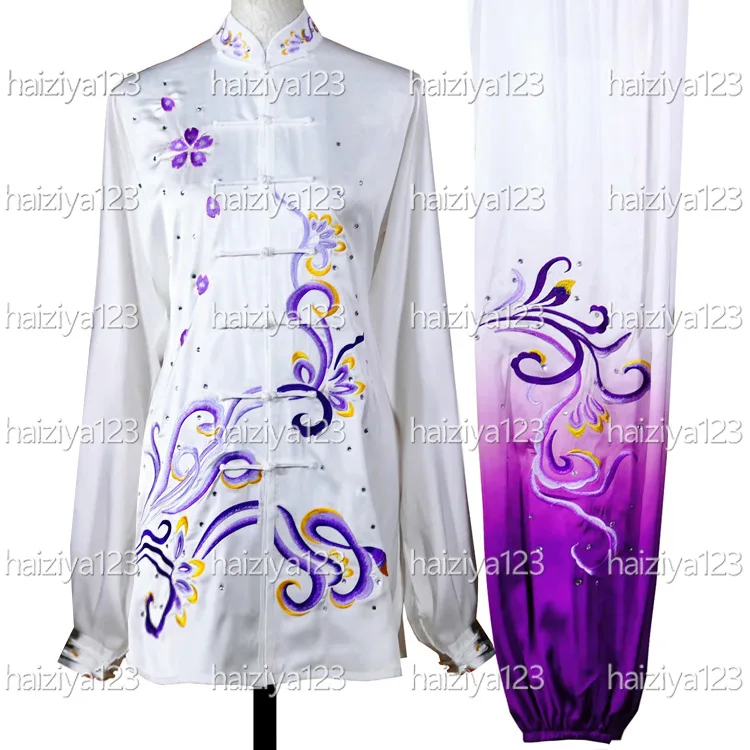 Embroidered orchid Tai chi uniform Kungfu clothes Taiji garment Performing suit for male female adults kids boy girl unisex
Embroidered orchid Tai chi uniform Kungfu clothes Taiji garment Performing suit for male female adults kids boy girl unisex