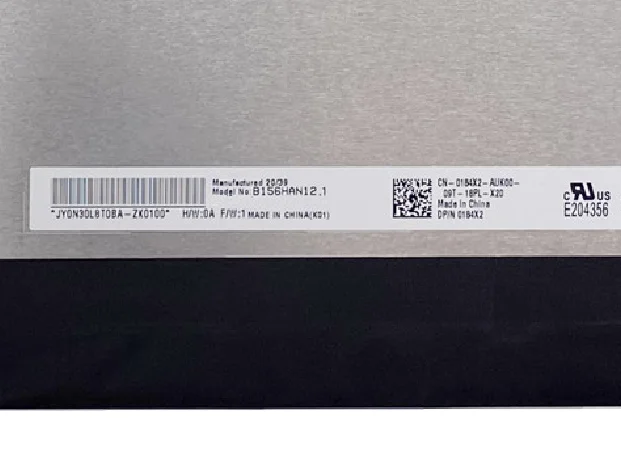 B156HAN12.1 fit NV156FHM-NY7 LP156WFG-SPT1 LP156WFG-SPT2 15.6'' 165Hz Laptop LCD Screen Panel 1920*1080 EDP 40 Pins 100% sRGB
B156HAN12.1 fit NV156FHM-NY7 LP156WFG-SPT1 LP156WFG-SPT2 15.6'' 165Hz Laptop LCD Screen Panel 1920*1080 EDP 40 Pins 100% sRGB