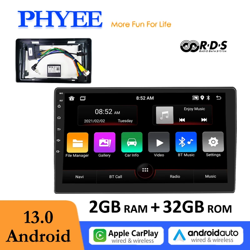2 DIN 9" Android Car Multimedia GPS Radio, Wireless CarPlay, Android Auto, BT RDS, for Peugeot Citroen Berlingo, Peugeot Partner
2 DIN 9" Android Car Multimedia GPS Radio, Wireless CarPlay, Android Auto, BT RDS, for Peugeot Citroen Berlingo, Peugeot Partner
