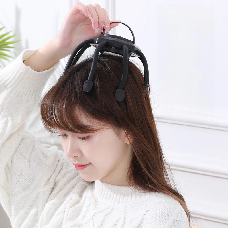 Electric Octopus Scalp Massager Hands-free 8 Claws Vibration Contacts 360 Degree 3 Modes Head Scratcher Massage Health Care
Electric Octopus Scalp Massager Hands-free 8 Claws Vibration Contacts 360 Degree 3 Modes Head Scratcher Massage Health Care