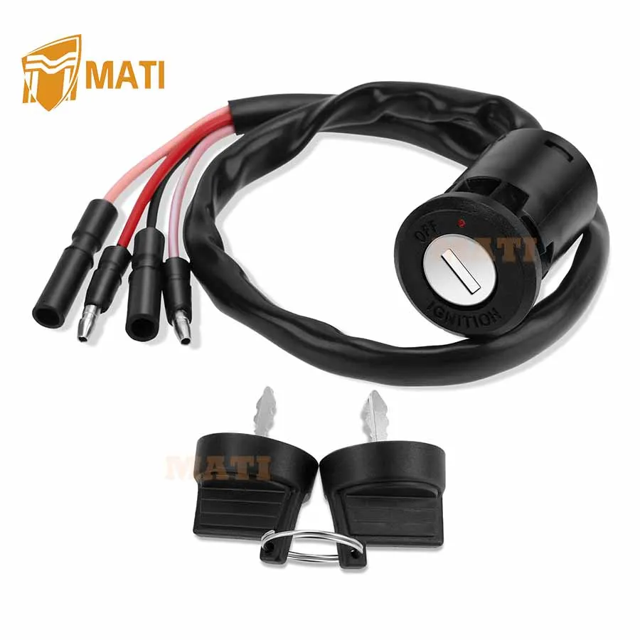 M MATI Ignition Key Switch for Honda FourTrax 300 2x4/4x4 TRX300/TRX300FW 1990-2000 35100-HM5-671
M MATI Ignition Key Switch for Honda FourTrax 300 2x4/4x4 TRX300/TRX300FW 1990-2000 35100-HM5-671
