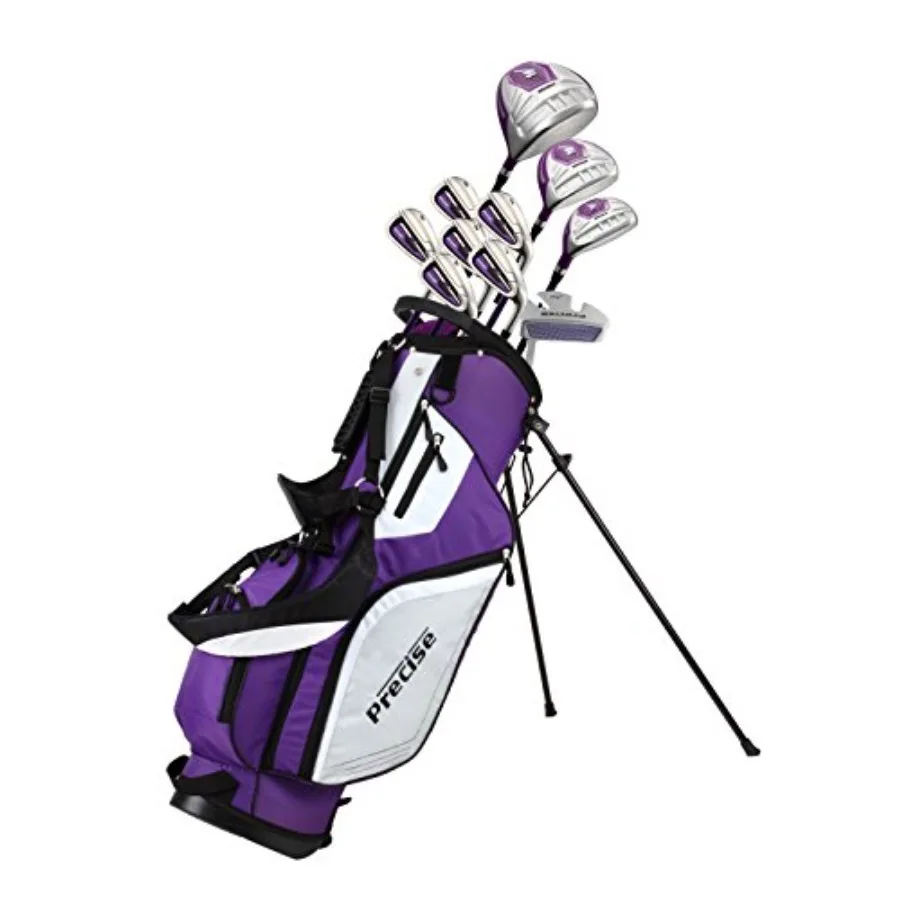 Top Line Ladies Purple Right Handed M5 Golf Club Set for Tall Ladies, Height 5'8" to 6'1", Includes: 460cc Driver, #3 Wood
Top Line Ladies Purple Right Handed M5 Golf Club Set for Tall Ladies, Height 5'8" to 6'1", Includes: 460cc Driver, #3 Wood