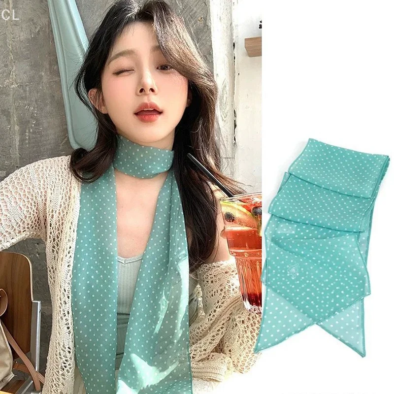 Polka Dots Chiffon Transparent Breathable Sunscreen Shawl Female Summer Thin Long Beach Towel Sun Silk Scarf
Polka Dots Chiffon Transparent Breathable Sunscreen Shawl Female Summer Thin Long Beach Towel Sun Silk Scarf