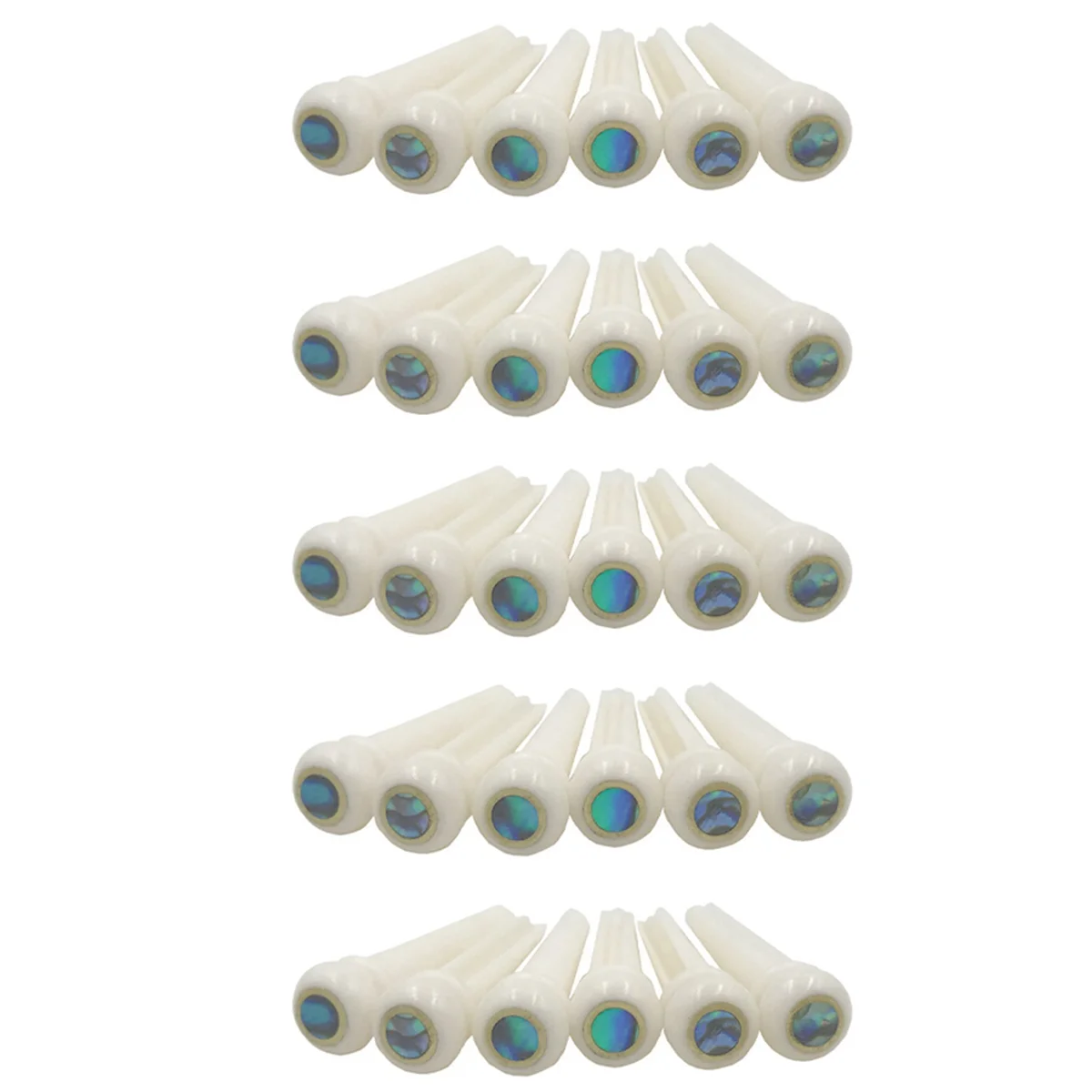 ABME 5X Guitar Bone Bridge Pins with 5.3mm Position Abanlone Dot for Acoustic Guitar Parts Replacement
ABME 5X Guitar Bone Bridge Pins with 5.3mm Position Abanlone Dot for Acoustic Guitar Parts Replacement