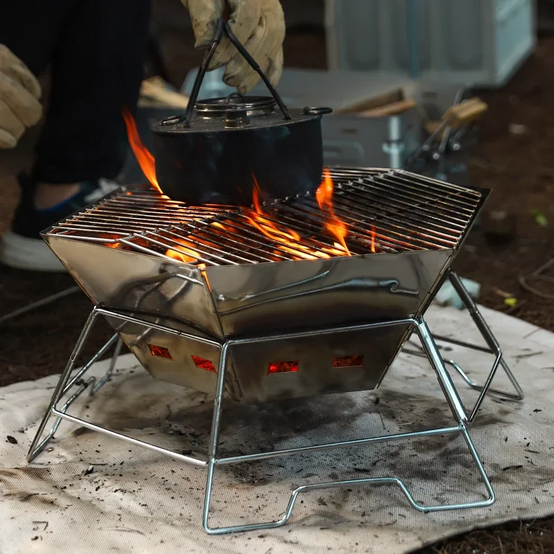 Modern Household Stainless Steel Firewood Stove Free-Standing for Outdoor Picnics and Kitchen Heating Fuel Wood
Modern Household Stainless Steel Firewood Stove Free-Standing for Outdoor Picnics and Kitchen Heating Fuel Wood