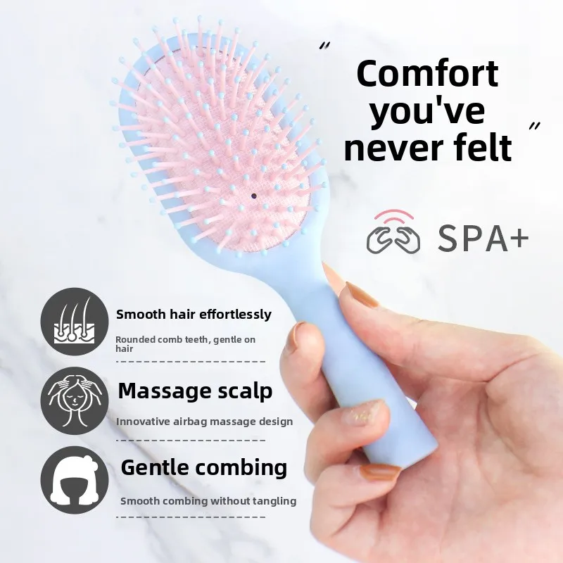 Anti-Static Airbag Comb Household Massage Comb Large Tooth PP Plastic Mosquito Repellent Comb Relaxing Head Massage Tool
Anti-Static Airbag Comb Household Massage Comb Large Tooth PP Plastic Mosquito Repellent Comb Relaxing Head Massage Tool
