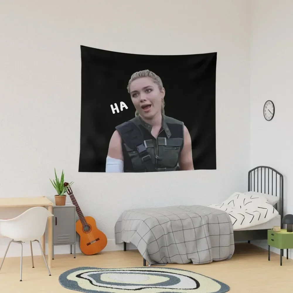 Yelena Belova "Ha" Tapestry Home Decorations Aesthetic Aesthetic Decoration Cute Room Things Tapestry
Yelena Belova "Ha" Tapestry Home Decorations Aesthetic Aesthetic Decoration Cute Room Things Tapestry