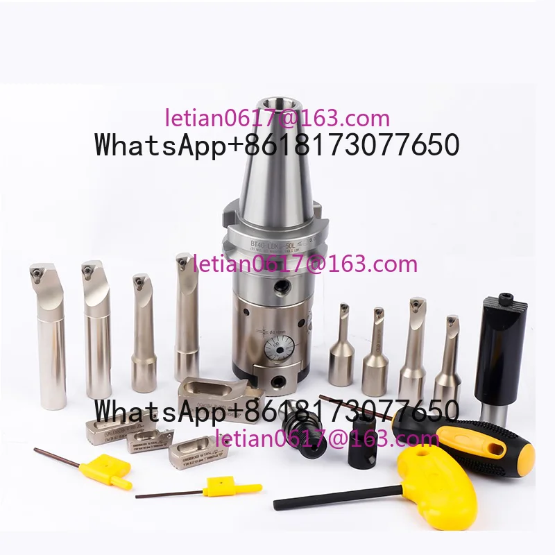 High Precision 0.002mm BT40 BT50 HSK63A SK40 SK50 HBOR50 HBOR63 6-150mm Boring Head Fine Micro Boring System
High Precision 0.002mm BT40 BT50 HSK63A SK40 SK50 HBOR50 HBOR63 6-150mm Boring Head Fine Micro Boring System