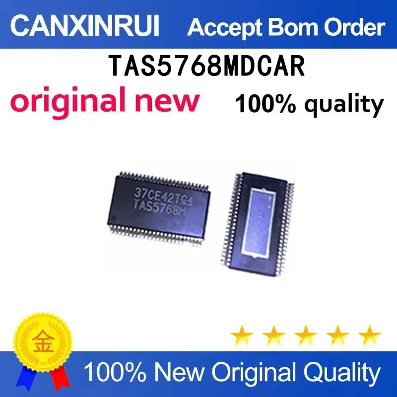 (5-100 pieces)Brand new original TAS5768MDCAR TAS5768M TSSOP spot chip
(5-100 pieces)Brand new original TAS5768MDCAR TAS5768M TSSOP spot chip