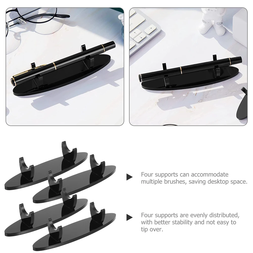 4pcs Pen Holder Brush Stand for Makeup Pens Stationery Organizer Rack Black Pen Organizer Rack Display Desk Storage
4pcs Pen Holder Brush Stand for Makeup Pens Stationery Organizer Rack Black Pen Organizer Rack Display Desk Storage