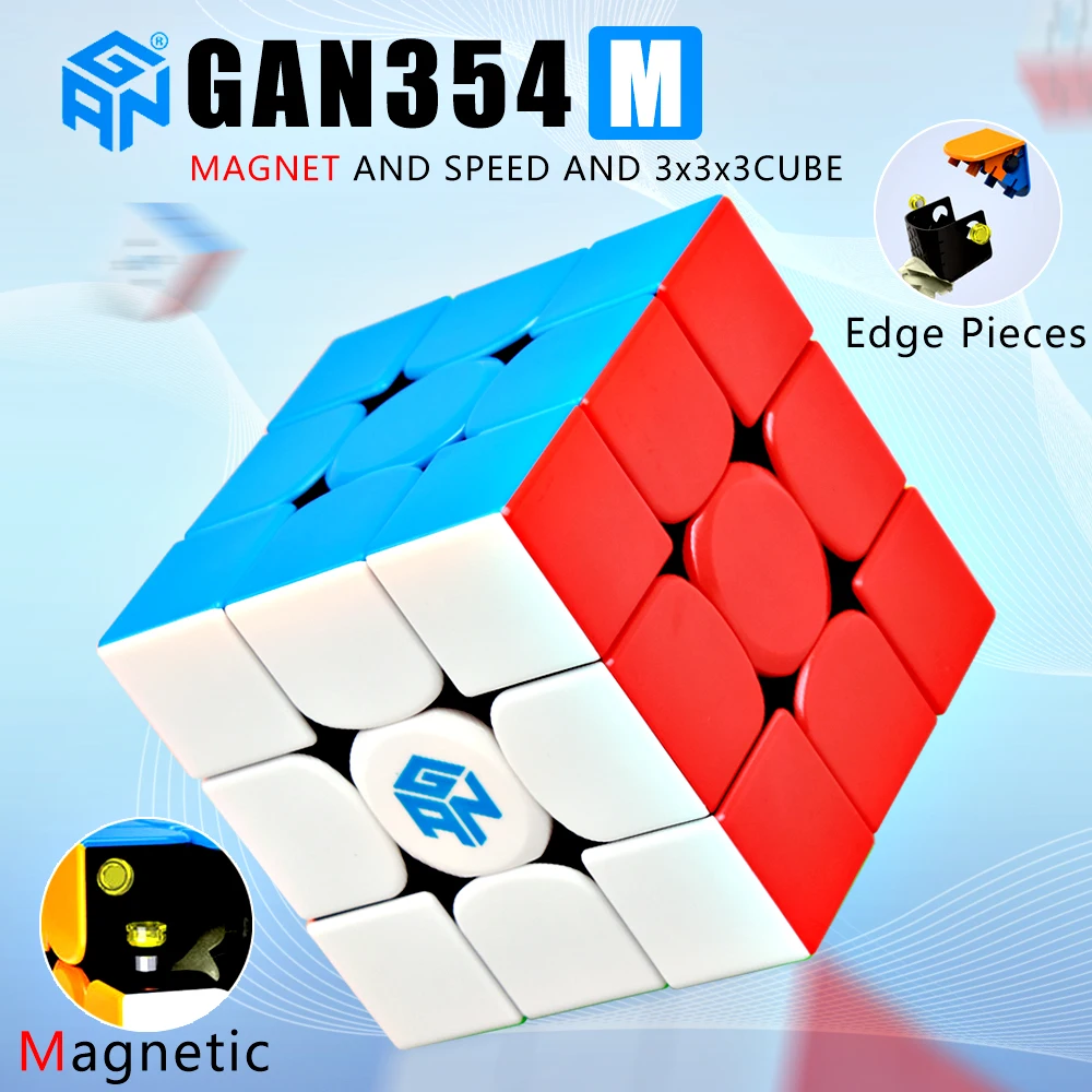GAN 354 M V2 3x3x3 Magnetic Magic Cube Gan Cube Antistress Stickerless Gan 354 V2 Cubo Magico Puzzles
GAN 354 M V2 3x3x3 Magnetic Magic Cube Gan Cube Antistress Stickerless Gan 354 V2 Cubo Magico Puzzles