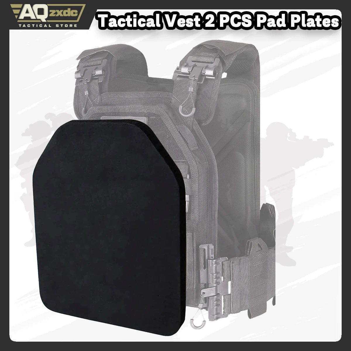 AQzxdc Tactical Airsoft Paintball EVA Vest Inner Liner Foam 10 in x 12 in Black 2 PCS Pad Plates for Airsoft Tactical Vest
AQzxdc Tactical Airsoft Paintball EVA Vest Inner Liner Foam 10 in x 12 in Black 2 PCS Pad Plates for Airsoft Tactical Vest