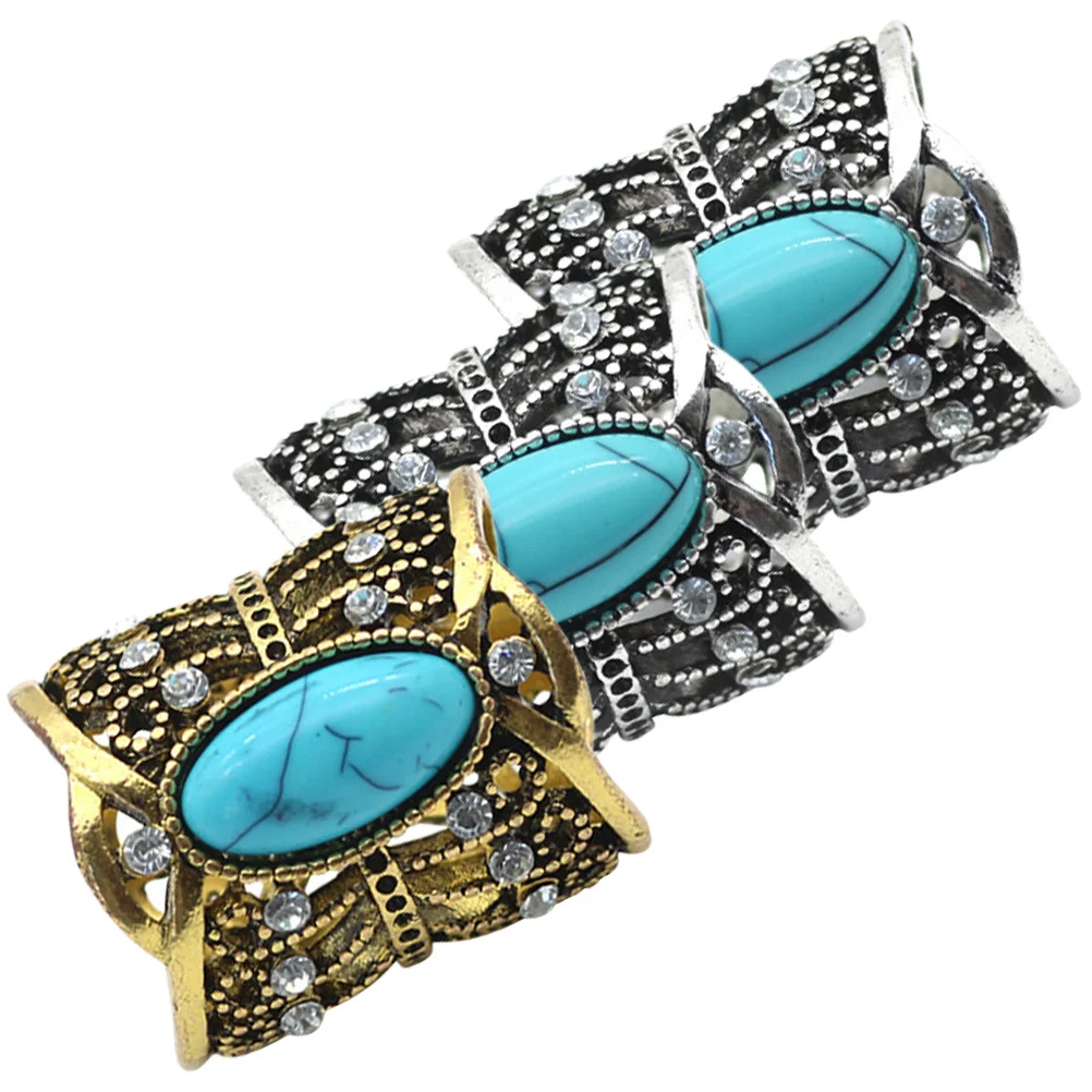 3Pcs Turquoise Shawl Buckle Alloy Fashion Scarf Fastener for Women Wedding Party Daily Wear Scarf Ring Clothing Ring Wrap
3Pcs Turquoise Shawl Buckle Alloy Fashion Scarf Fastener for Women Wedding Party Daily Wear Scarf Ring Clothing Ring Wrap