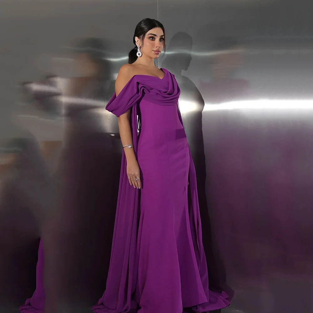 Customized Evening Dresses High quality Fashion Simple Chiffon Pleat Straight Boat Neck Long Dresses Retro Exquisite Classic
Customized Evening Dresses High quality Fashion Simple Chiffon Pleat Straight Boat Neck Long Dresses Retro Exquisite Classic